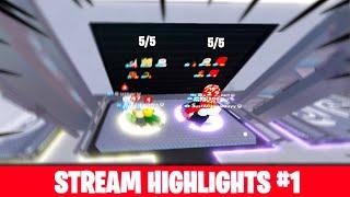 I HOSTED *CRAZY* CUSTOM GAMES ON STREAM - Roblox Rivals Stream Highlights #1