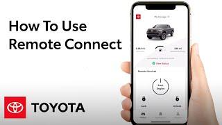 How To Use Remote Connect in the Toyota App | Toyota