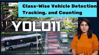 YOLOv11 for Real-Time Class-Wise Vehicle Counting and Tracking