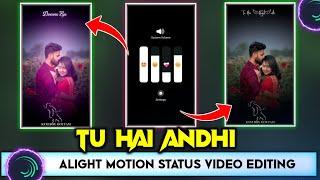 Instagram Tranding Video Editing In Alight Motion Hindi Old 90's  Song Status Video Editing  