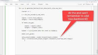 5  Training the LSTM Model