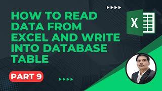 Apache POI Tutorial Part9 - How To Read Data from Excel and Write into Database Table #ApachePOI