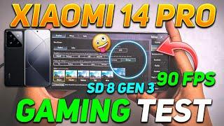 Xiaomi 14 Pro PUBG TEST | Xiaomi 14 Pro Bgmi Test | Snapdragon 8 GEN 3 Processor 