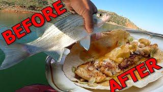 AMAZING FISH TACO RECIPE (CATCH AND COOK)