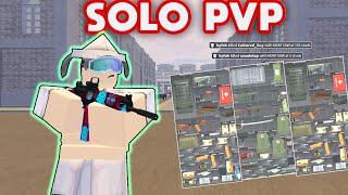 PVPING EVERYONE AS A SOLO | Apocalypse Rising 2 | Roblox