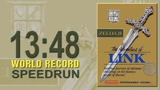 Zelda 2 Any % New WR and first EVER! sub 14!