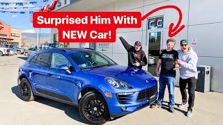 SURPRISING OUR FRIEND “EDITOR” WITH NEW CAR! *EMOTIONAL*