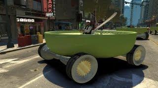 Grand Theft Auto IV - Bowl Of Soup Car (MOD) HD