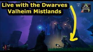 How to tame Dverger in Valheim Mistlands ( Live with the Dwarfs !!! )