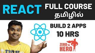 React Js Tutorial for beginners in Tamil 2024 |Full Course for Beginners |Basic to Advanced concepts