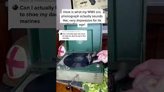 80 Year Old Record Player (it still works!)