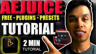 AE Juice Free Plugin - Tutorial