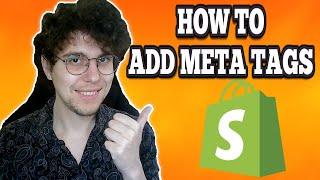 How To Add Meta Tags To Shopify Store