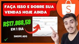 Como aumentar as suas vendas na Shopee 2024 shopee ads -Estratégia Revelada