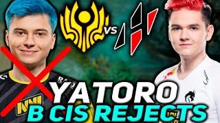 ЧЕМПИОН ИНТА YATORO НА ЗАМЕНЕ В КОМАНДЕ РАМЗЕСА / Gambit vs CIS Rejects / Hydra vs CIS Rejects