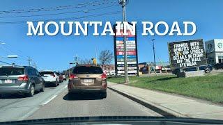 Moncton New Brunswick Canada. Driving Video. Mountain Road. Spring 2023