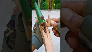Just wow! 🫣 amazing Bamboo slingshots. #bamboo #toy