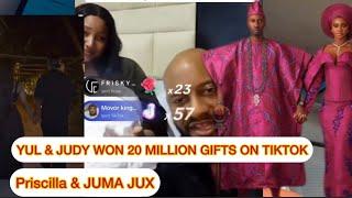 PRISCILLA & JUMA JUX ON A DINNER || YUL EDOCHIE & JUDY MADE 20 MILLION ON TIKTOK