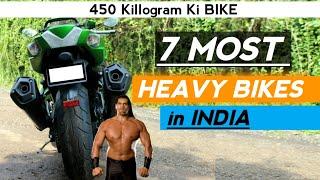 7 MOST HEAVY BIKES IN INDIA | HIGH KERB WEIGHT BIKES | RISHAV ARYA