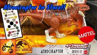 New Jurassic World Dominion 2022 Extreme Damage Atrociraptor In Store!!! (+ Scan Code!)