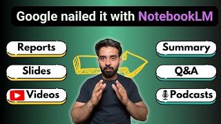 NotebookLM by Google | More than just a note-taking app
