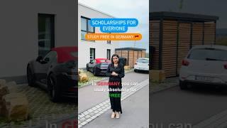 Scholarship For Everyone To Study Free In Germany  | Free Study Germany  #flyingabroad #free