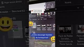 Descarga fuentes desde fontsquirrel