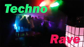 Techno Rave mit Druck auf der Brust?! Wilde Techno Geburtstags Party | T24N | PA Anlage | FP10000q