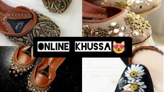 khussa haul - online khussa haul - khussa from ziruj and firuz - online shopping - Jannat Blogs