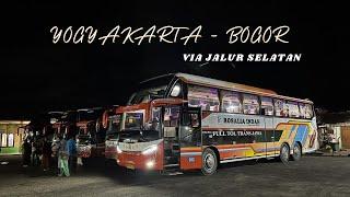 SATU” NYA BUS TRONTON Di JALUR SELATAN !!! Rosalia Indah Yogyakarta - Bogor Via Jalur Selatan