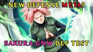 GOOD DEFENDER!! Sakura Haruno Great Ninja War Battlefield Test | Naruto X Boruto NV