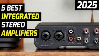 5 Best Integrated Stereo Amplifiers || Must watch before purchasing