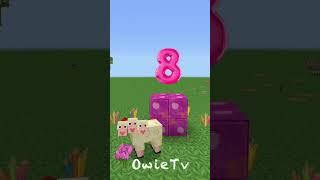 Cube Numbers Song Minecraft Numberblocks#shorts