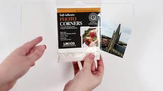 See it in Action: Lineco Ivory Photo Corners