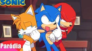 SONIC E SHADOW MOMENTO ENGRAÇADO!!! #shorts