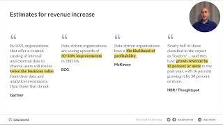 Uncover best practices to drive ROI with a catalog for metadata and management