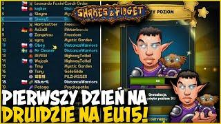 ⭐ CAŁY PIERWSZY DZIEŃ NOWEGO DRUIDA NA EU15 - ZACZYNAMY NOWY ROZDZIAŁ ⭐ SHAKES & FIDGET ⭐ N3UTR4L ⭐