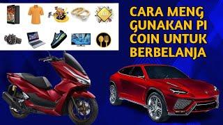 CARA MENGGUNAKAN COIN PI UNTUK BERBELANJA.@isstudio71