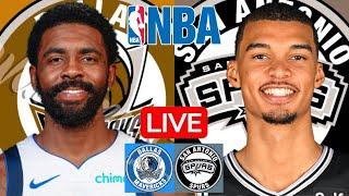 LIVE: DALLAS MAVERICKS vs SAN ANTONIO SPURS | NBA | PLAY BY PLAY | SCOREBOARD