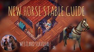 ( Westland survival ) New Horse Stable Guide | Westland survival