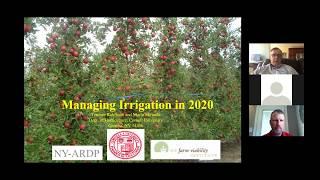 Summer Fruit Series - Managing Irrigation in Apple Orchards this Season