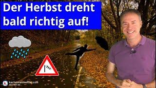 Auf in den Herbst: Tiefs, Regen und viel Wind in der neuen Woche