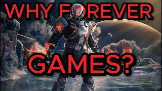 The Flawed Design of Forever Games