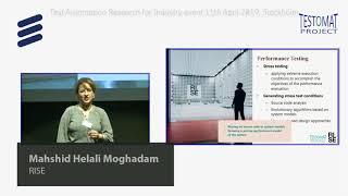 Machine Learning to Guide Performance Testing – Mahshid Helali Moghadam, RISE