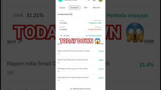 Today My Mutual Fund Portfolio Update #shorts