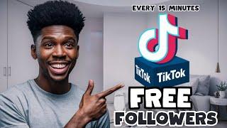 Get Unlimited Free TikTok Followers Every 15 Minutes| TikTok Followers Trick 2024 | Freer Views