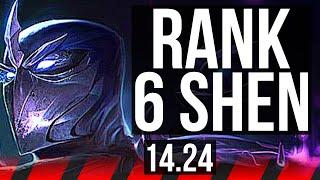 SHEN vs VOLIBEAR (TOP) | Rank 6 Shen | NA Challenger | 14.24