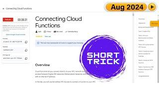 [2024] Connecting Cloud Functions | #qwiklabs | #coursera