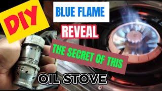 TECHNIQUE HOW TO MAKE USED OIL STOVE  BLUE FLAME STEP BY STEP TUTORIAL