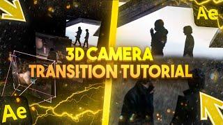 • How To Make 3D CAMERA TRANSITIONS on After Effects  | step by step tutorial •